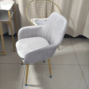 Fauteuil de salon nordique Zxm, fauteuil de détente, décoration intérieure, fauteuil en tissu de velours côtelé, sedie ristorante - Product Image 5