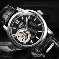 Montre mécanique automatique de luxe pour homme 2026, étanche, lumineuse, de loisirs, design ajouré, tendance