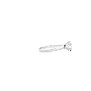 Joyería Qinglong, Anillo de Compromiso de Oro Sólido de 10k/14k con Diamante Cultivado en Laboratorio de 2ct y 8mm, Joyería Fina para Navidad - Product Image 5