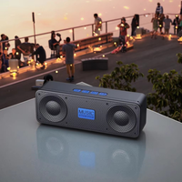 Promotionele geschenken Slimme Bluetooth-luidspreker WiFi-schakelaar Thuisgebruik PC-materiaal Lange levensduur 1200mAh batterij Groot vermogen