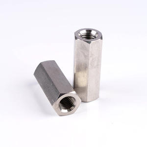 <span class=keywords><strong>Écrou</strong></span> d'accouplement hexagonal personnalisé en acier inoxydable 304 M6 M8 M10 couvercle de roulement DIN6334 de haute précision pour les applications minières de santé - Product Image 4