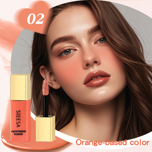 Free Sample 3 in 1 Long Lasting Waterproof Velvet Liquid <b>Blush</b> for Mouth Eyes and Cheeks for Healthy Natural Finish - Product Image 4