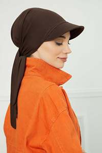 <span class=keywords><strong>Turbante</strong></span> instantáneo musulmán de ala ancha 95 de algodón, gorro, bufanda para la cabeza, gorro árabe islámico para mujer, <span class=keywords><strong>turbante</strong></span>, bufanda, sombrero - Product Image 2