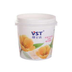 Cheap price custom in mould printing iml plastic bucket iml paint bucket