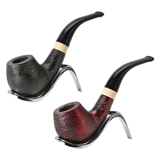Top Quality Hot Selling Classic Wooden Smoking Pipe and Accessories Smoking Pipes Tobacco Pipes