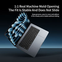 Funda Delgada de TPU para Teclado, Protector de Teclado Impermeable para Laptop Macbook Pro 14/16 M1/M2/M3/M4, Macbook Air 13/15 M2/M3/M4