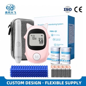 Medidor de Glucosa en Sangre Reutilizable de Acero Inoxidable para Mascotas, Tiempo de Prueba de 5 Segundos, Kit de Monitoreo de Diabetes para Perros y Gatos en Casa - Product Image 1