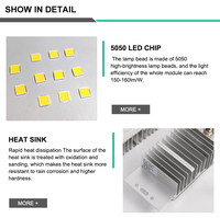 Module LED de remplacement pour éclairage public, 50W 60W, source lumineuse IP67, accessoires de lampe DC48V pour panneaux et projecteurs - Vente en gros