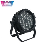 Winlite wasserdicht 18x18w rgbwa uv led flach par licht für veranstaltungen im freien