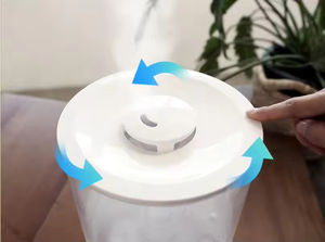 Humidificateur d'air à ultrasons 4l affichage numérique mécanique blanc petit H2o brouillard d'eau <span class=keywords><strong>brumisateur</strong></span> avec télécommande pour <span class=keywords><strong>bébé</strong></span> - Product Image 3