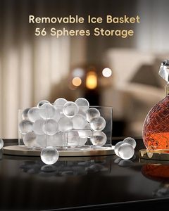 50mm Round Ice Maker Ball 4pcs Per <b>Cycle</b> 144-piece/day Sphere Sphere/ball Professional Machine Kim001b Ecozy 2" Sphere Ice - Product Image 4
