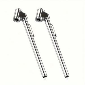 Manomètre de pression des pneus de camion et de voiture robuste avec logo personnalisé, connecteur de gonflage, pompe à air pour vélo et moto - Kit d'outils promotionnels - Product Image 2