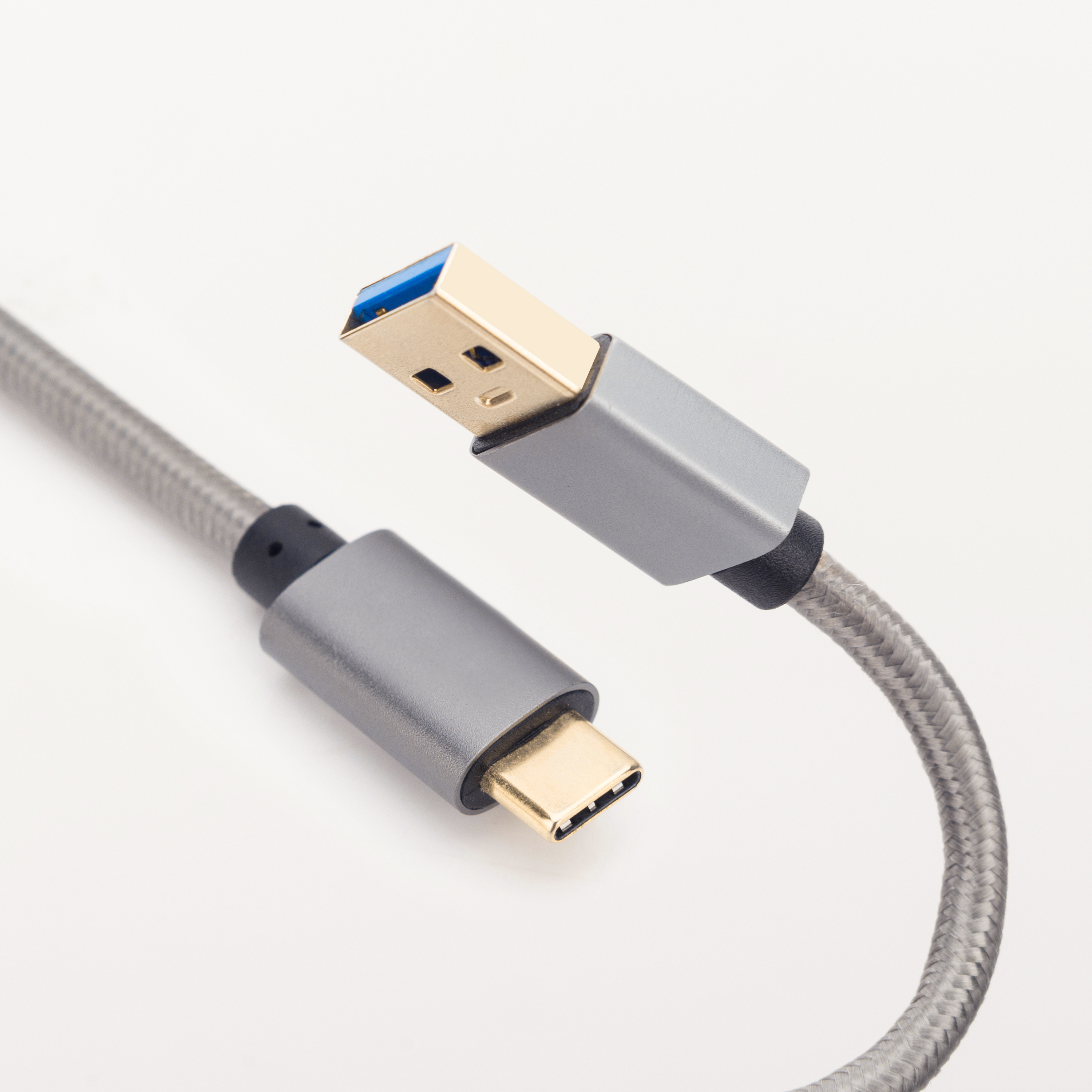 Factory 1M Usb Data Fast Charging Cable Connect Mobile Phone to HDTV/Projector/Monitors Usb-C Fast Charger Data Cable