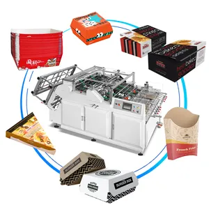 Werkspreis Papiertorten-Schachtelherstellungsmaschine automatisches Essenstablett Karton Pizza-Schachtelformungsmaschine
