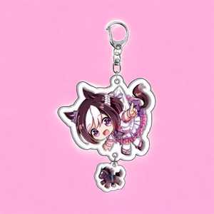 OEM ODM Charm Acrílico de Personajes de Umamusume Pretty Derby de 2 Pulgadas: Special Week, Rice Shower, Tokai Teio - Product Image 6