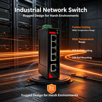 Switch Industrial Gigabit IP de 8 Puertos, 8x 10/100/1000Base-T + 2x 1000Base-X SFP, Montaje en Riel DIN, -40C~80C, Plug and Play