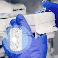 Registrador de Datos de Temperatura Inalámbrico Inteligente con Bluetooth 5.0, Sensor de Temperatura y Humedad Ble