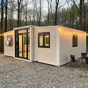 Cabane préfabriquée prête à vivre de 20/40 pieds avec deux <span class=keywords><strong>chambres</strong></span> et salle de bain complète pour Airbnb - Product Image 1