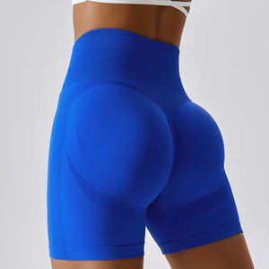 Venta al por mayor pantalones cortos de yoga deportivos para mujer Pantalones cortos de nailon para gimnasio fitness contorno gimnasio pantalones cortos <span class=keywords><strong>Goya</strong></span> - Product Image 3