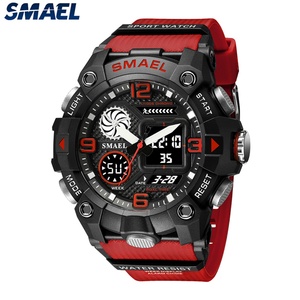 Relojes SMAEL a Precio Económico al por Mayor para Hombre, Reloj Deportivo Multifunción Analógico Digital de Plástico 8055 - Product Image 2