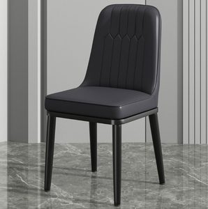 Chaise de salle à manger moderne et minimaliste de qualité supérieure avec structure métallique élégante pour la maison, le bureau, le salon et les espaces commerciaux - Product Image 5