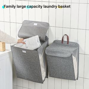 Panier à linge suspendu pliable multifonctionnel, panier à linge, organisateur de vêtements sales, panier de rangement pour vêtements - Product Image 2
