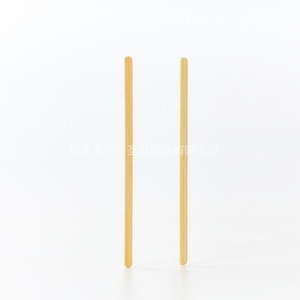 Agitateur à café en bambou Saint Bamboo, tête ronde de 14 cm, bâtonnet biodégradable pour boissons, emballage en vrac - Product Image 3