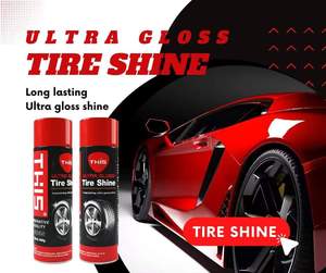 Cristal Intouchable Glitter Cuir gel permanent Personnalisé <span class=keywords><strong>Noir</strong></span> Vente en gros Silicone Spray Tire Shine Clean <span class=keywords><strong>Polish</strong></span> Car <span class=keywords><strong>Polish</strong></span> THIS - Product Image 1