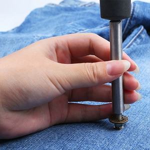 Guanfeng RTS Jeans botón Manual herramienta instalar botón Stick Metal troqueles molde para Jeans botón - Product Image 2