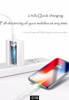 Support de charge d'alimentation OEM/ODM pour nouveau chargeur USB intelligent de téléphone portable avec matériau PC pour l'utilisation des écouteurs et des montres