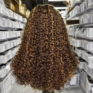 Pelucas <span class=keywords><strong>de</strong></span> <span class=keywords><strong>Cabello</strong></span> Humano Rizado al por Mayor, Frontal <span class=keywords><strong>de</strong></span> Encaje HD 13x4 13x6, Pelucas Sin Pegamento <span class=keywords><strong>de</strong></span> <span class=keywords><strong>Cabello</strong></span> Humano Rizado Birmano Natural Pixie para Mujeres - Product Image 2