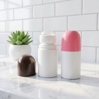 Flacon cosmétique personnalisé de 3 oz, rechargeable, en plastique, professionnel, pour déodorant en stick, conteneur pour crème solaire pour femmes, emballage de flacon roll-on