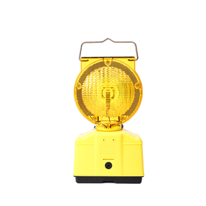 Barrière d'avertissement clignotant barrage routier sécurité routière Barricade clignotant solaire pour lampe de route - Product Image 1