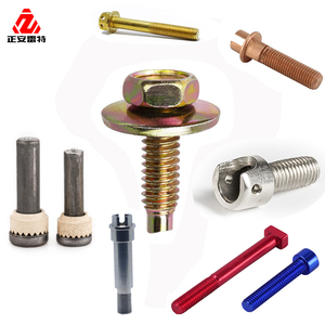 Leite ตัวยึดน็อตหัวน๊อตสแตนเลสสตีล/Scm435น๊อตหัวหกเหลี่ยมสกรูสไตล์เมตริกสำหรับ DIN931สลักเกลียวยึดทุกรูปแบบ - Product Image 3