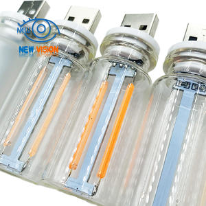 Kit de luz ambiental para coche Multicolor alimentado por USB Control táctil y cambio de Color automático Lámpara de decoración interior LED - Product Image 4