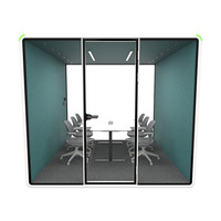 Cabine téléphonique de conception nouvelle, cabine de studio, cabine d'enregistrement acoustique, pods de réunion préfabriqués, pod de bureau, cabine d'enregistrement