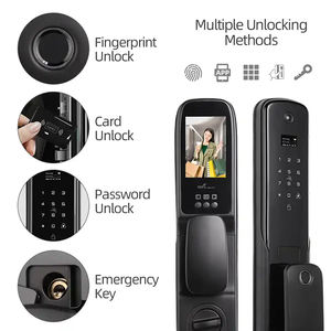 ONLENSE Smart Life Tuya App WiFi Serrure numérique intelligente Serrure de <span class=keywords><strong>porte</strong></span> intelligente avec empreinte digitale - Product Image 2