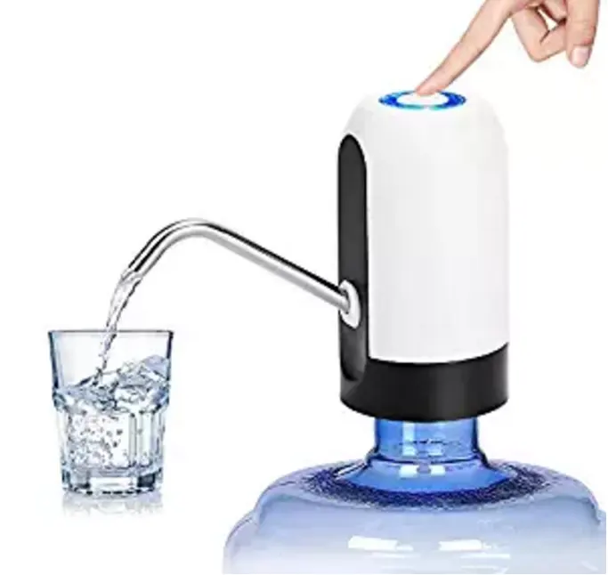 2023 New Water Dispenser Pump Commercial Instant 5 Gallon Bottle Plastic Jug Touchless Rechargeable USB Charging System 5V 4W