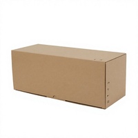 Caja de Envío con Cierre Automático Personalizada de Fábrica, Sin Cinta Adhesiva, Cierre Automático, Materiales Reciclados, Laminación Mate