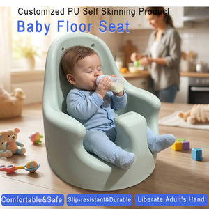 Asiento de Seguridad Infantil de Espuma PU Personalizado de Fábrica, de Buena Calidad, para Interiores, para Comer, Suave, con Cojín, Estilo Clásico para Automóvil - Product Image 1