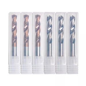 Brocas Helicoidales <span class=keywords><strong>de</strong></span> <span class=keywords><strong>Carburo</strong></span> Sólido HRC55 para Acero al <span class=keywords><strong>Carbono</strong></span> 3D, Fresas <span class=keywords><strong>de</strong></span> Alto Rendimiento Tricúspides <span class=keywords><strong>de</strong></span> 2 Filos para Fresado CNC, Mecanizado OEM - Product Image 4