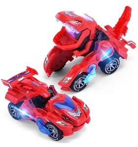 <span class=keywords><strong>Jouet</strong></span> de <span class=keywords><strong>voiture</strong></span> robot <span class=keywords><strong>dinosaure</strong></span> électrique transformable HOT, véhicule de transformation automatique avec lumière 4D, musique, jouets époustouflants - Product Image 5