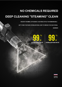 Extractor de alfombras portátil para coche, aspiradora de vapor con control remoto para lavado de champú comercial, bote de champú y vapor, 2017 PLUS - Product Image 3