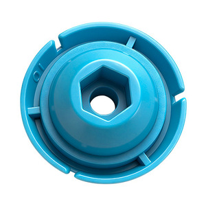 Placa de empuje de plástico para pistola de pegamento Yu Jian, cabezal hexagonal de 50 mm para barra de pegamento de 1/2 pulgada P5918 - Product Image 1