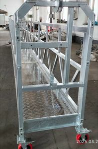 Nền tảng làm việc trên không zlp nền tảng Hợp kim nhôm giàn giáo điện Gondola dây treo nền tảng nâng để làm sạch mặt tiền - Product Image 6