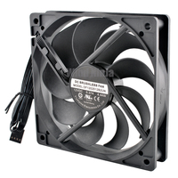 DF1202512B2UN 12cm 120mm 120x120x25mm DC12V 0.37A 4.44W 4pin 6000rpm Ventilateur de refroidissement à deux roulements à billes pour processeur d'ordinateur Prestige P100