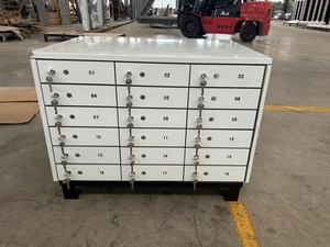 Stainless Steel Safe Deposit <b>Box</b> with JZ-02 Dual Key <b>Lock</b> for Bank Storage and Hotel Use - Product Image 3