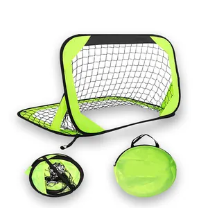 C. Hot sale Mini pop up soccer goal 1.2m pop up goall portable Garden Training Equipment for Kids Children Gift
