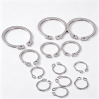 High Precision Stainless Steel Circlips Shaft Retaining Rings A Type External Snap Rings Anti-corrosion Fastener Washers