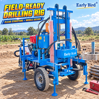 Fabriqué en Chine, machine de forage de puits d'eau de 200 m, machine de forage de puits profond, fabricant direct, prêt à être expédié